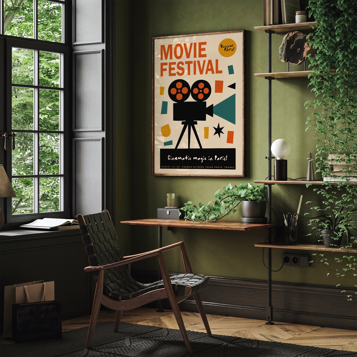 Movie Festival Bonjour Paris Poster