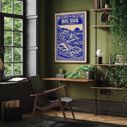 Big Sur California Poster