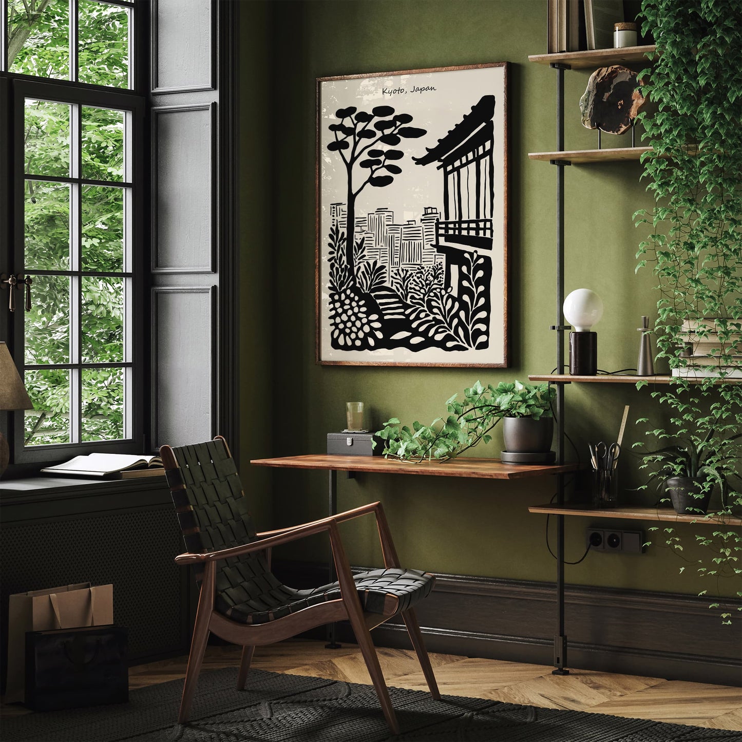 Kyoto Japan Travel Poster