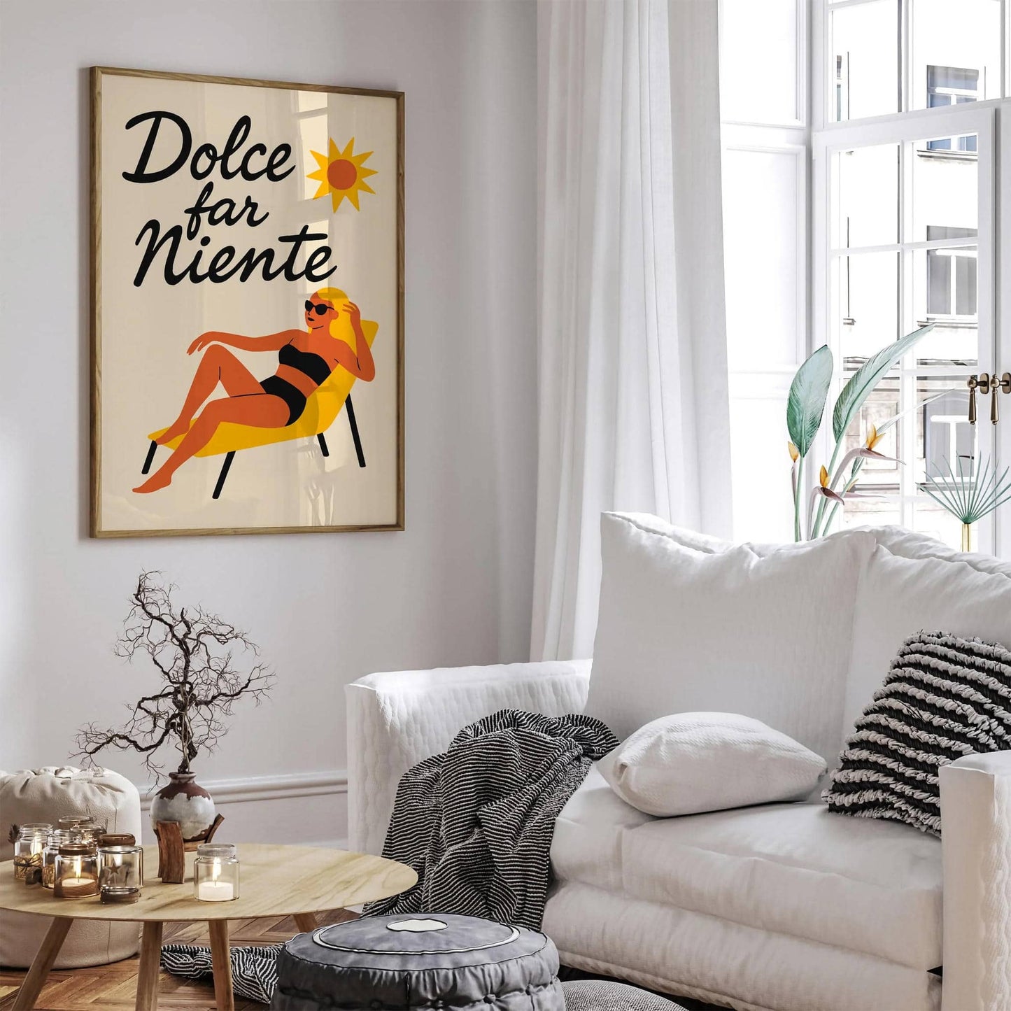 Dolce far Niente Cozy Art Print