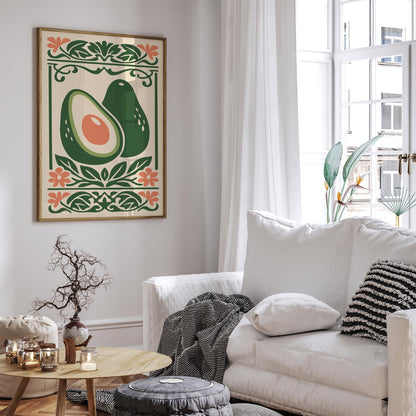 Avocado Poster – Kitchen Wall Art