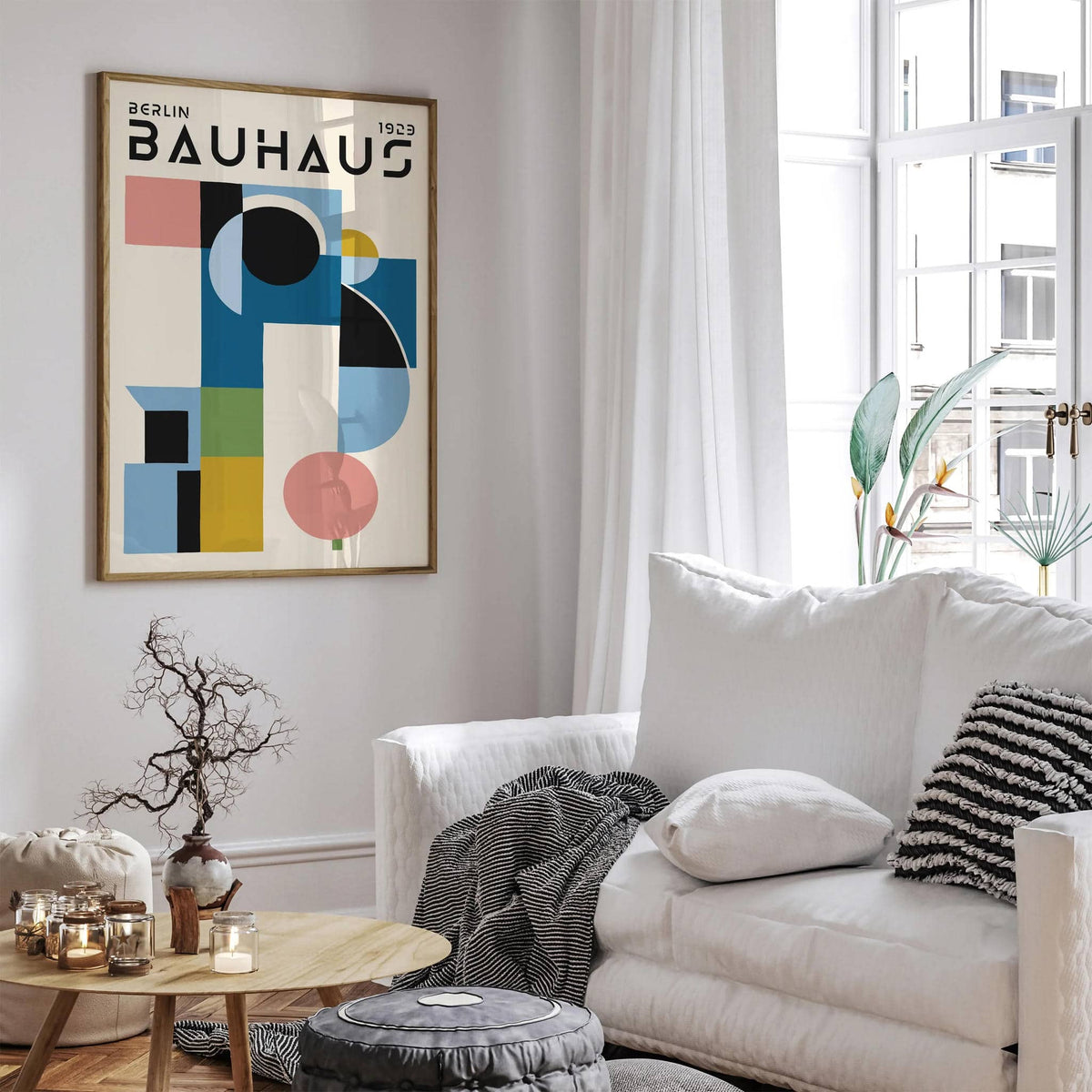 Bauhaus Modern Geometric 1923 Art Print – HypeSheriff