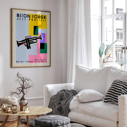 Baton Rouge Jazz Festival Print - HypeSheriff