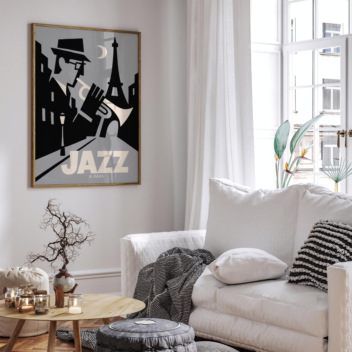 Jazz Paris Music Festival Art Poster