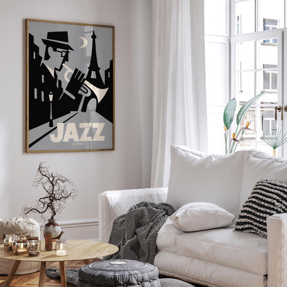 Jazz Paris Music Festival Art Poster
