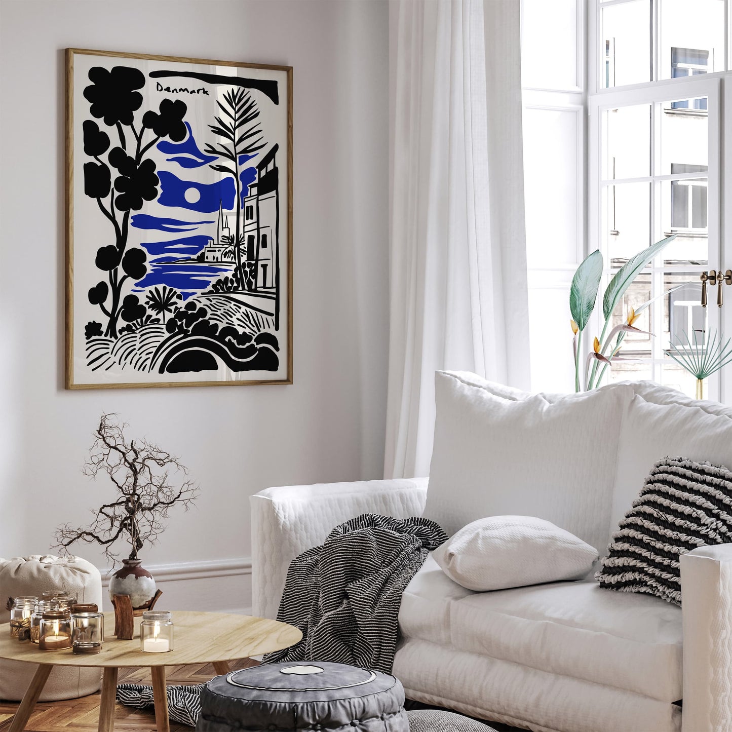 Denmark Cityscape Landscape Poster 2026