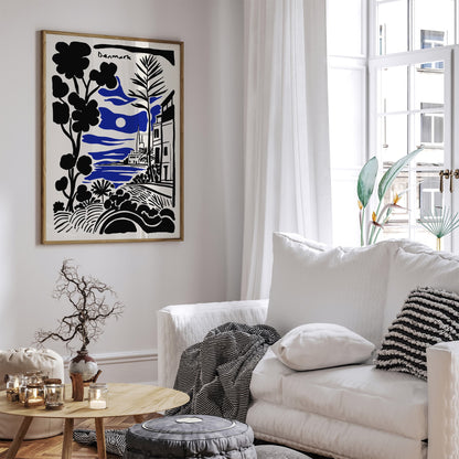 Denmark Cityscape Landscape Poster 2026