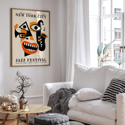 Jazz Night Music Poster