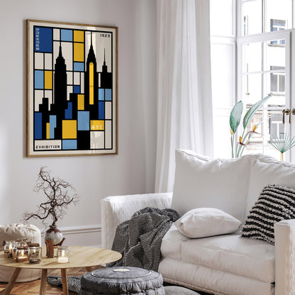 Bauhaus NYC Exhibition Art Print