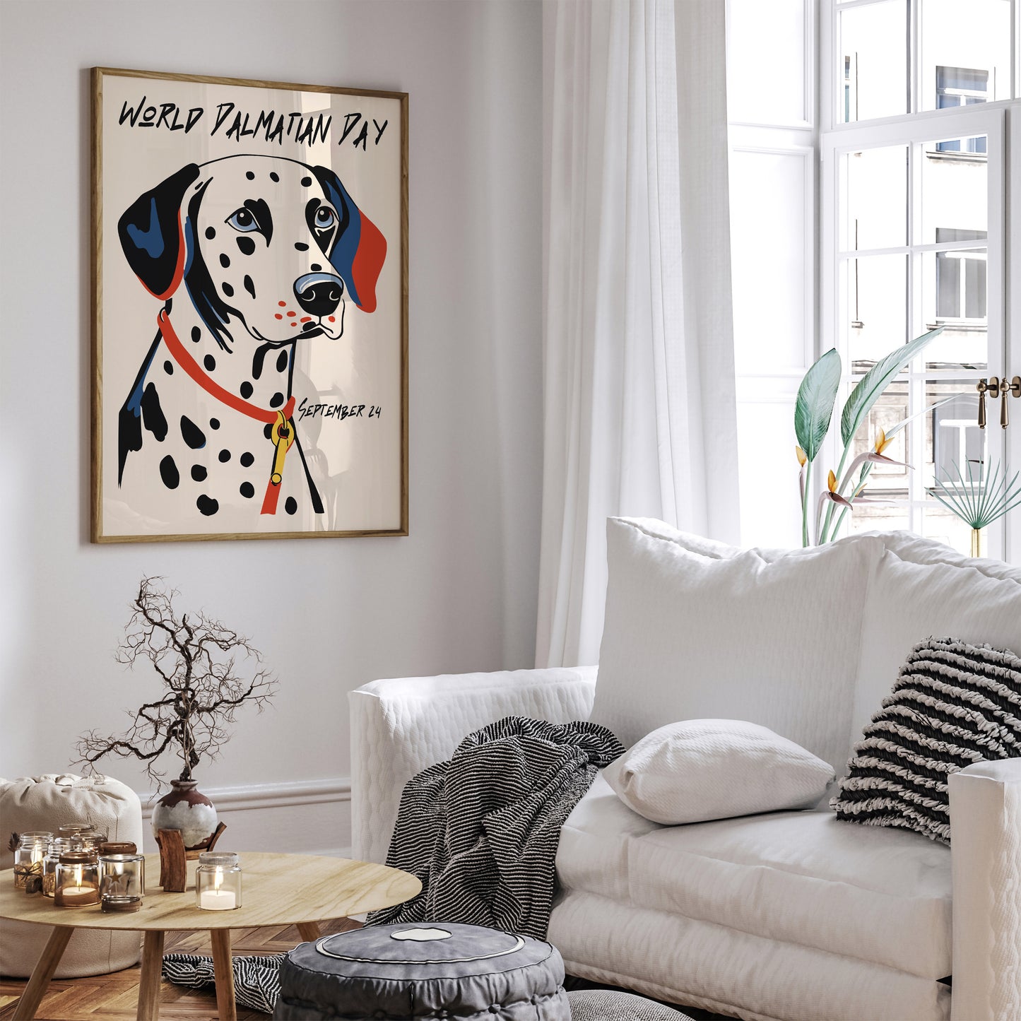 World Dalmatian Day Wall Art Print