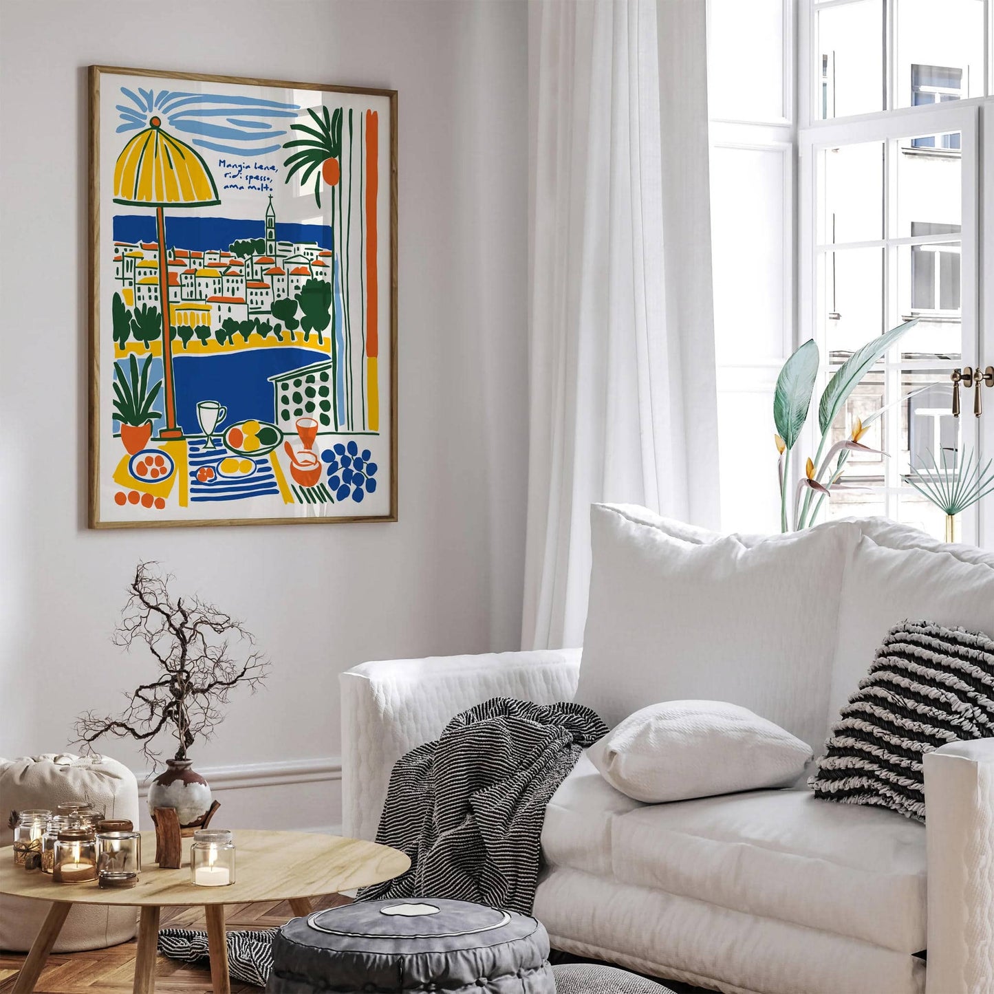 Italian Scenic Wall Art Poster