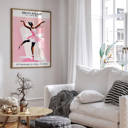 Bronx Ballet Academy Ballerina Poster