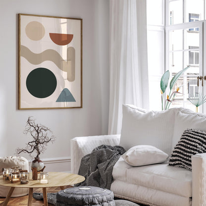 Modern Aesthetic Art Print - Minimalist Poster