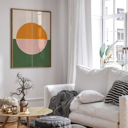 Mid Century Modern Retro Art Print