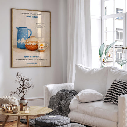 Scandinavian Ceramic Poster