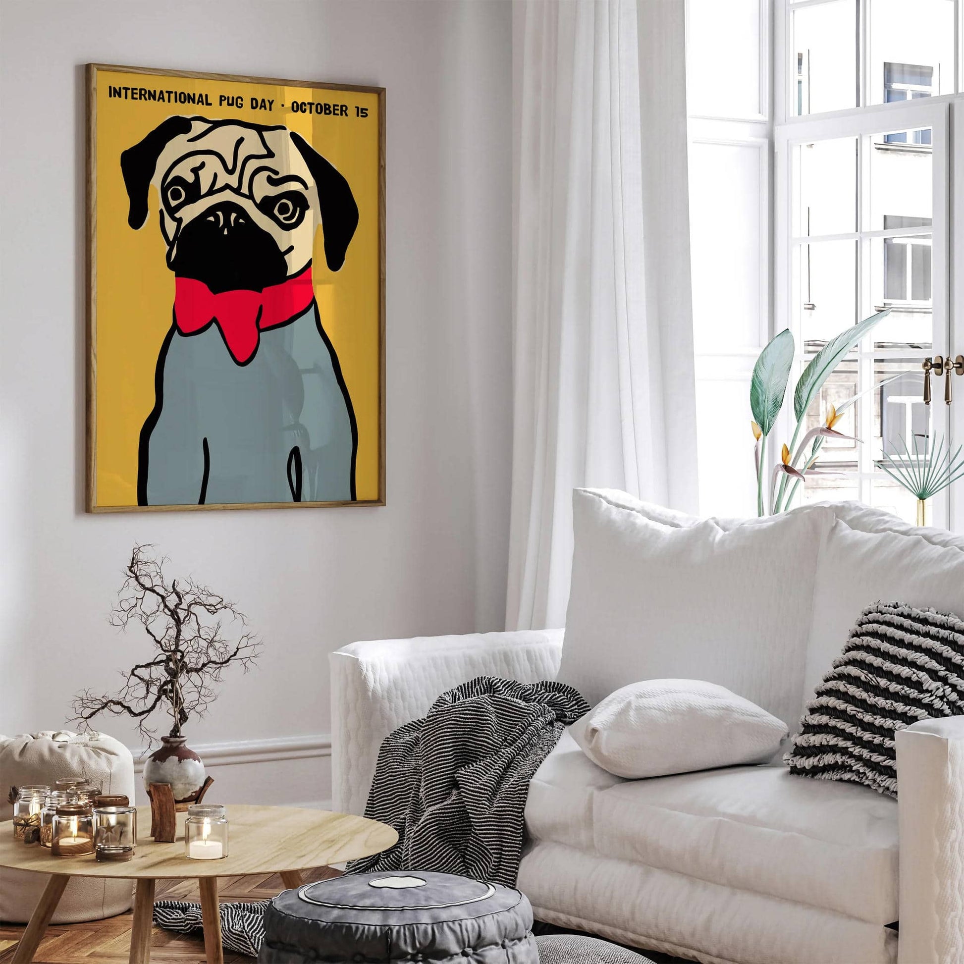 International Pug Day - Quirky Poster - HypeSheriff