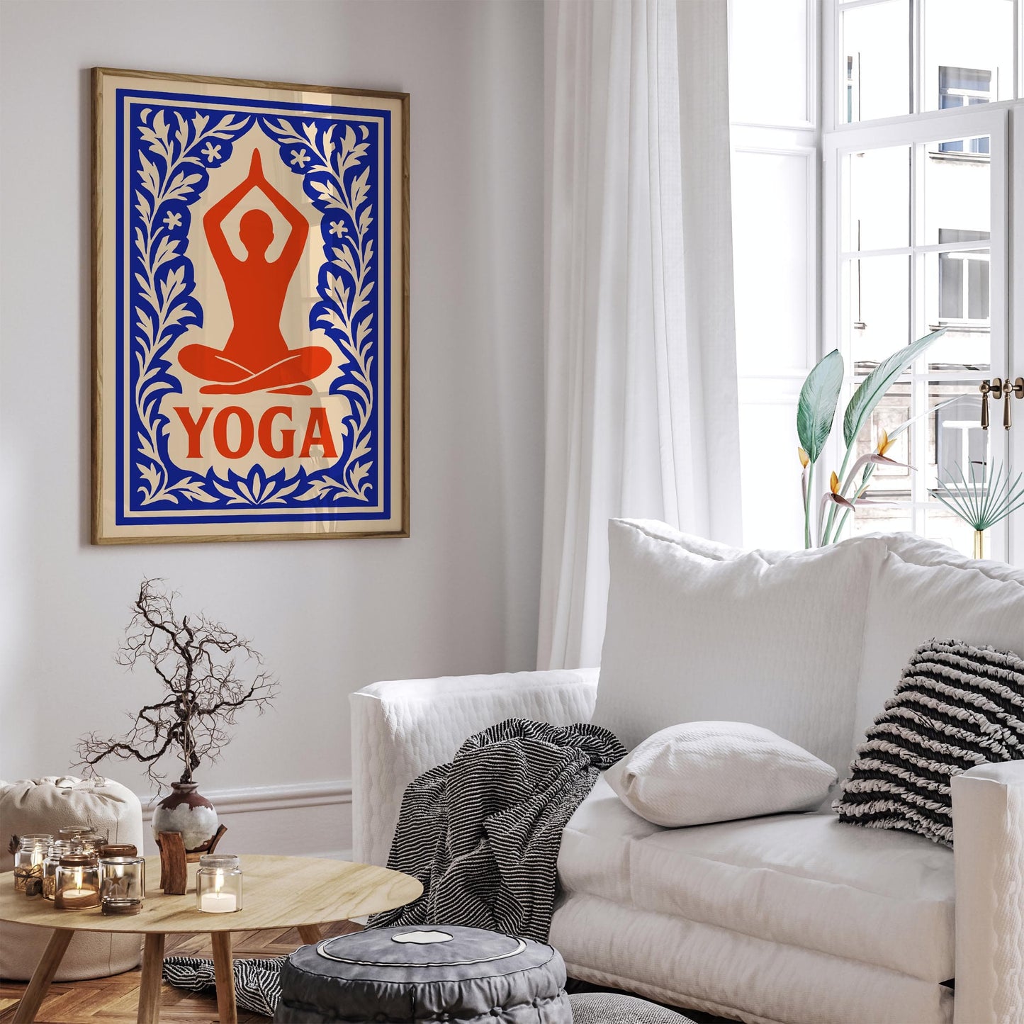 Yoga Balance Wall Art Print