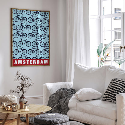 AMSTERDAM Cycling Poster