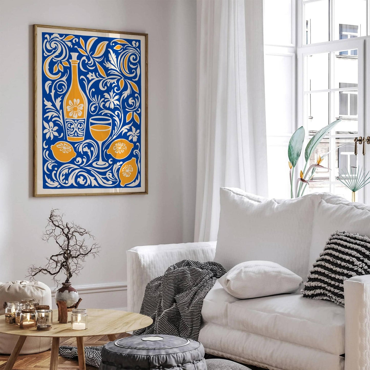 Limoncello Drink Poster