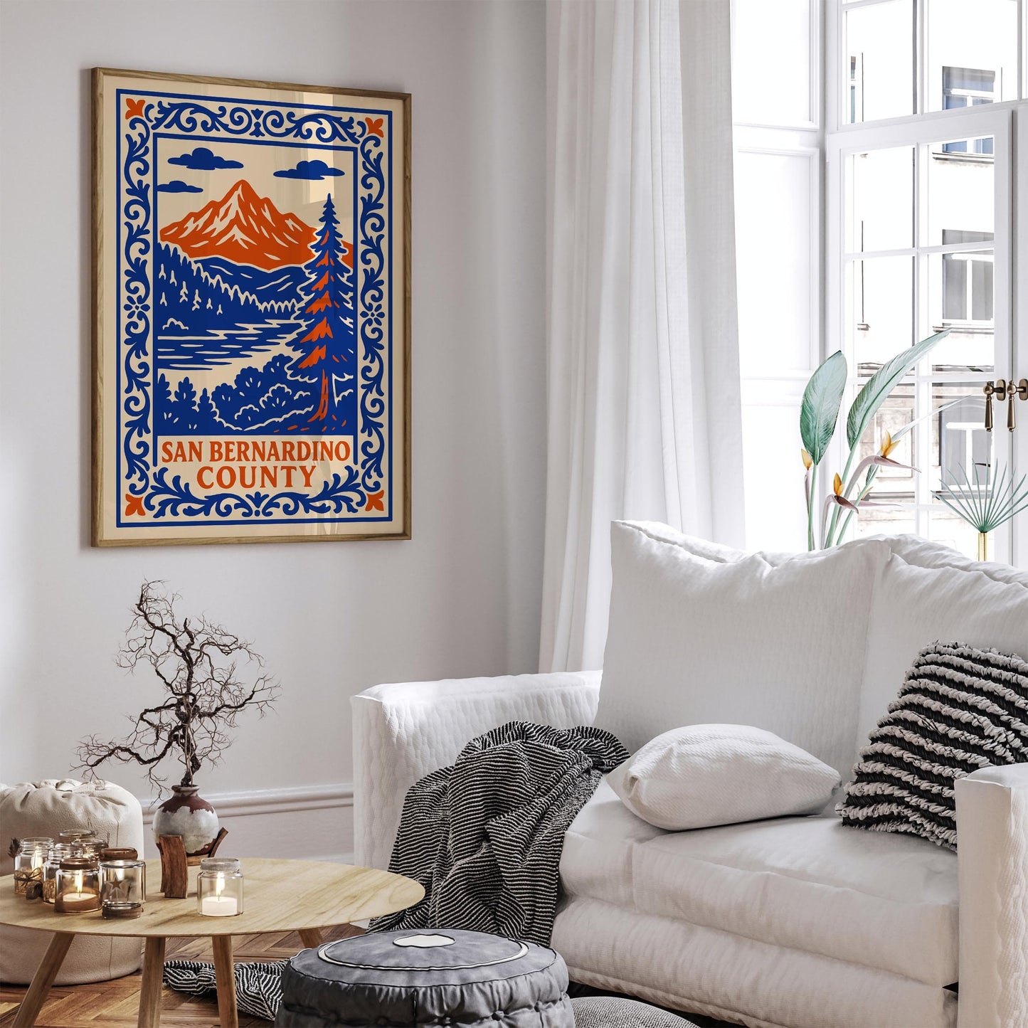 San Bernardino County Landscape Poster