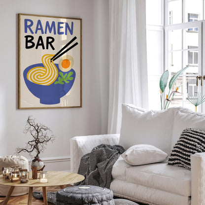 Ramen Bar Japanese Food Art Print