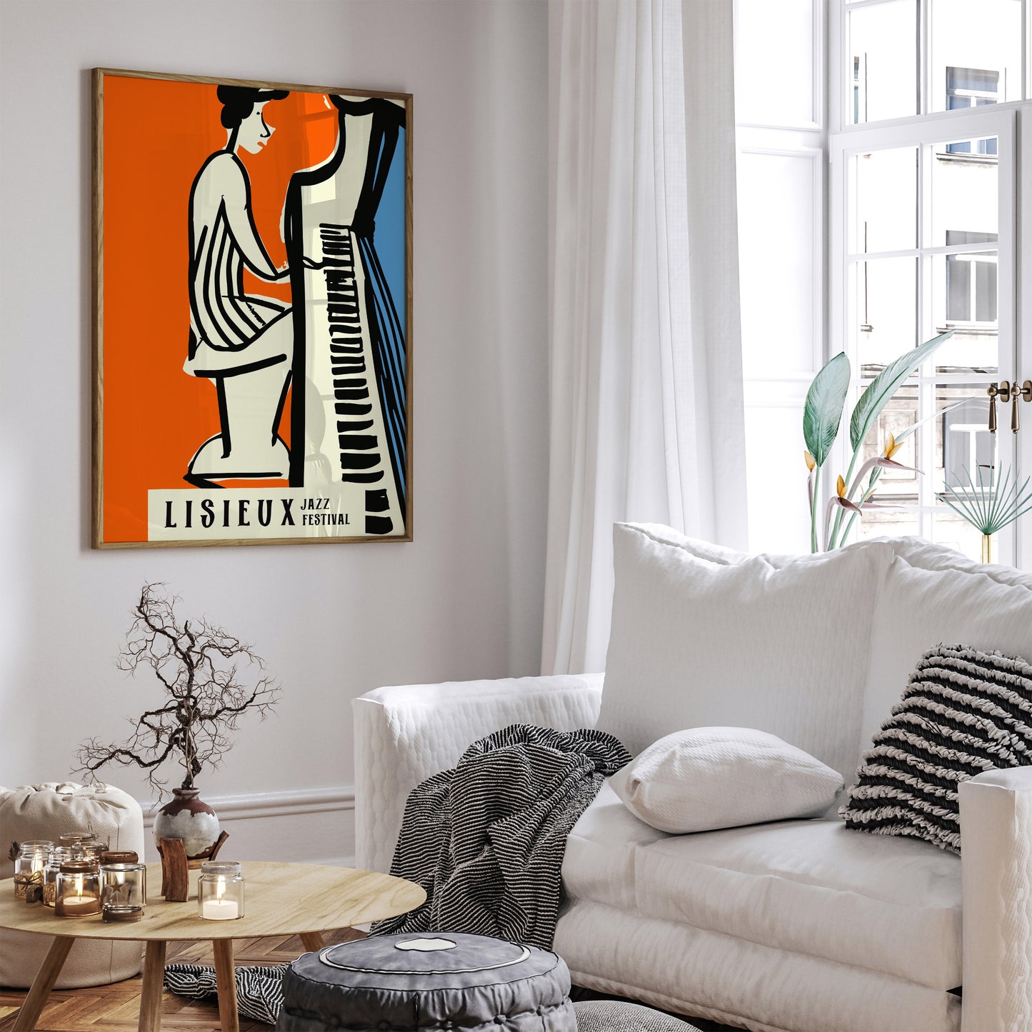 Lisieux Jazz Festival Vintage Poster