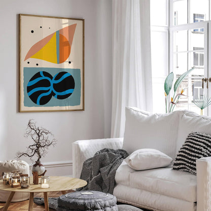 Modern Abstract Aesthetic Art Print - HypeSheriff