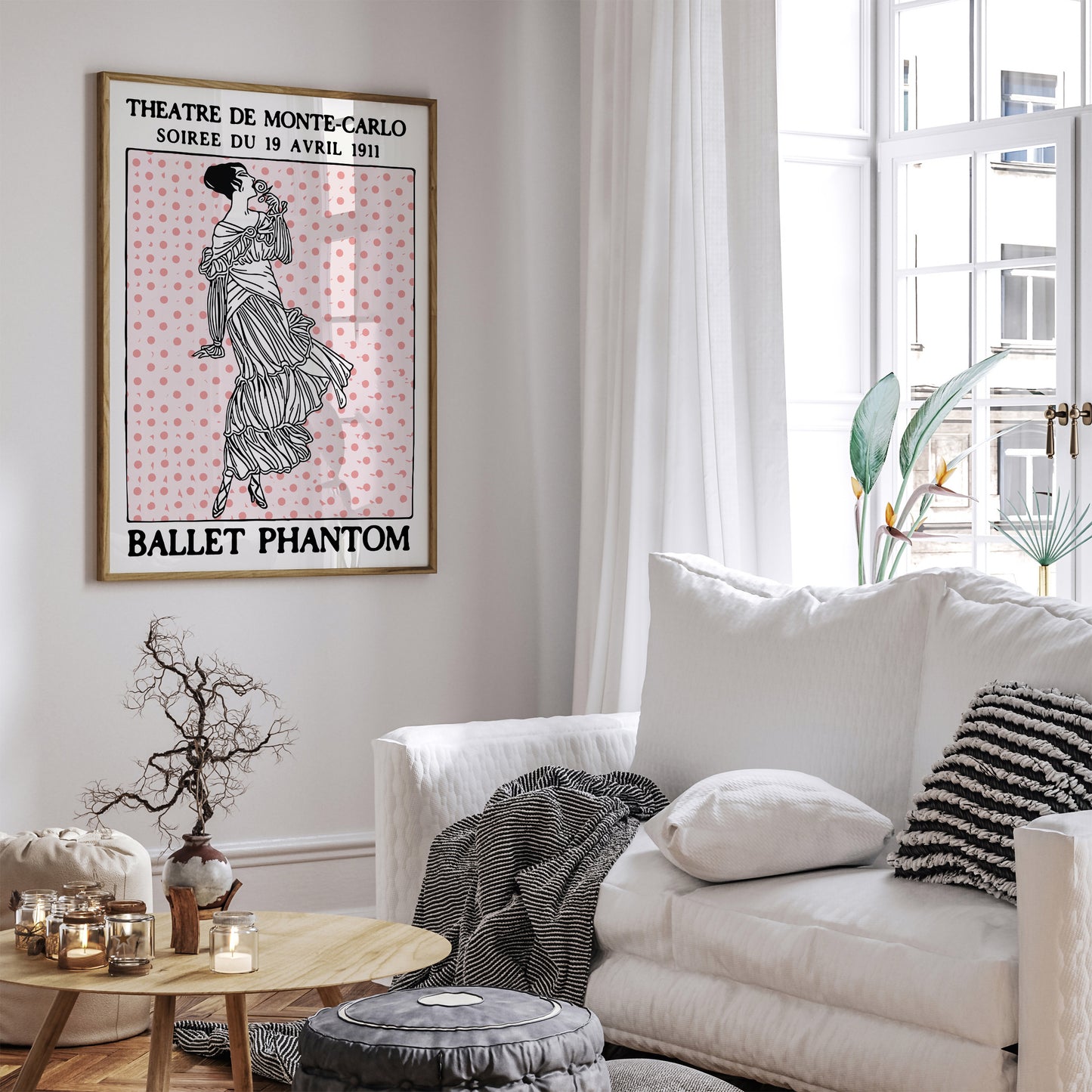 Ballet Phantom Vintage Poster