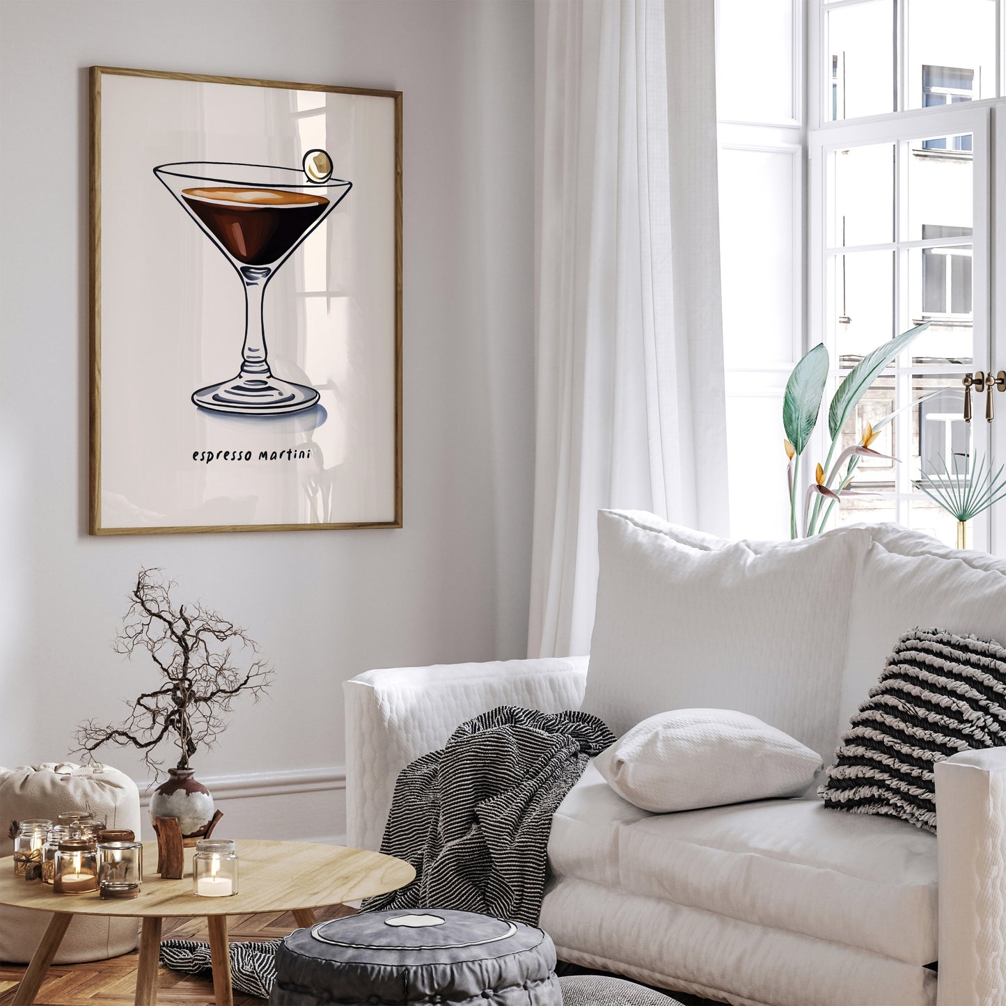 Espresso Martini Drink Poster