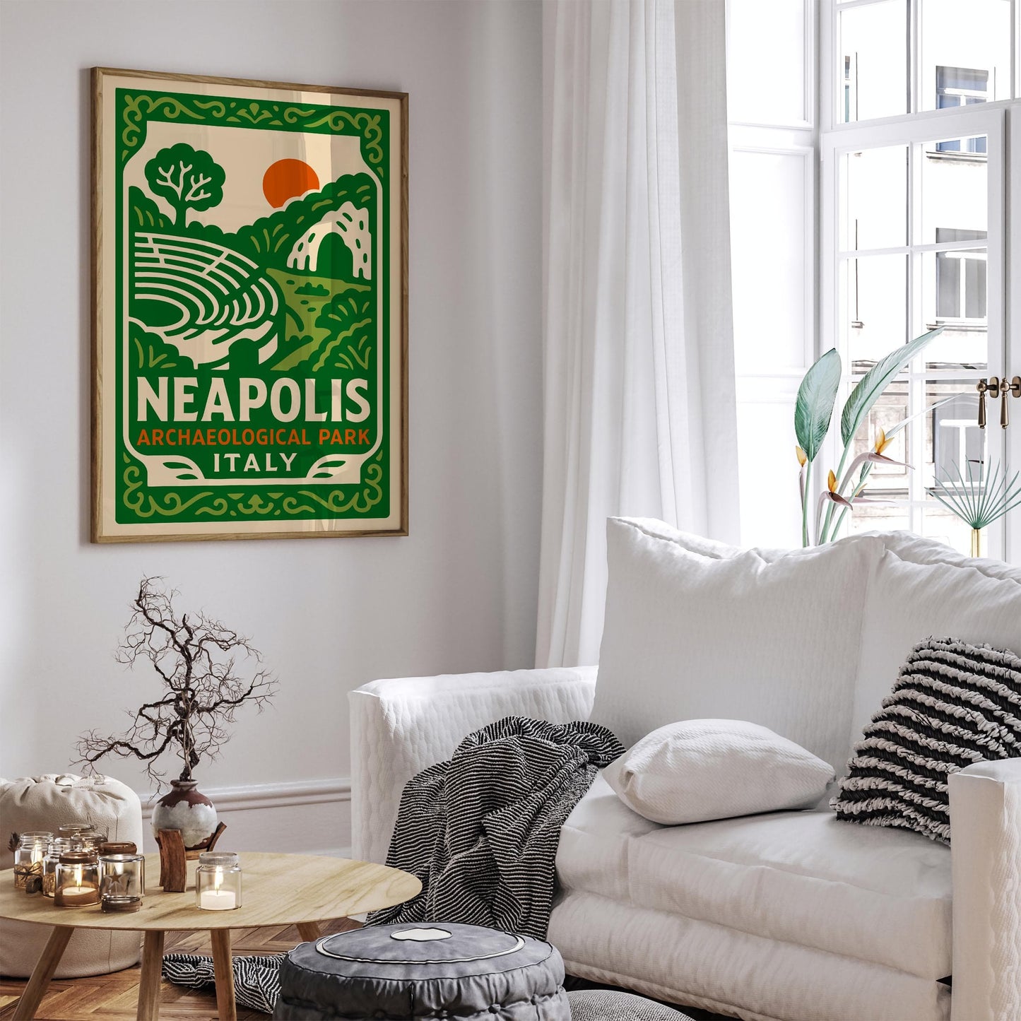 Neapolis Archaeological Park Poster - Sicily Italy Wall Art