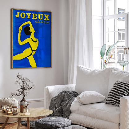 French JOYEUX Ballet Paris Poster