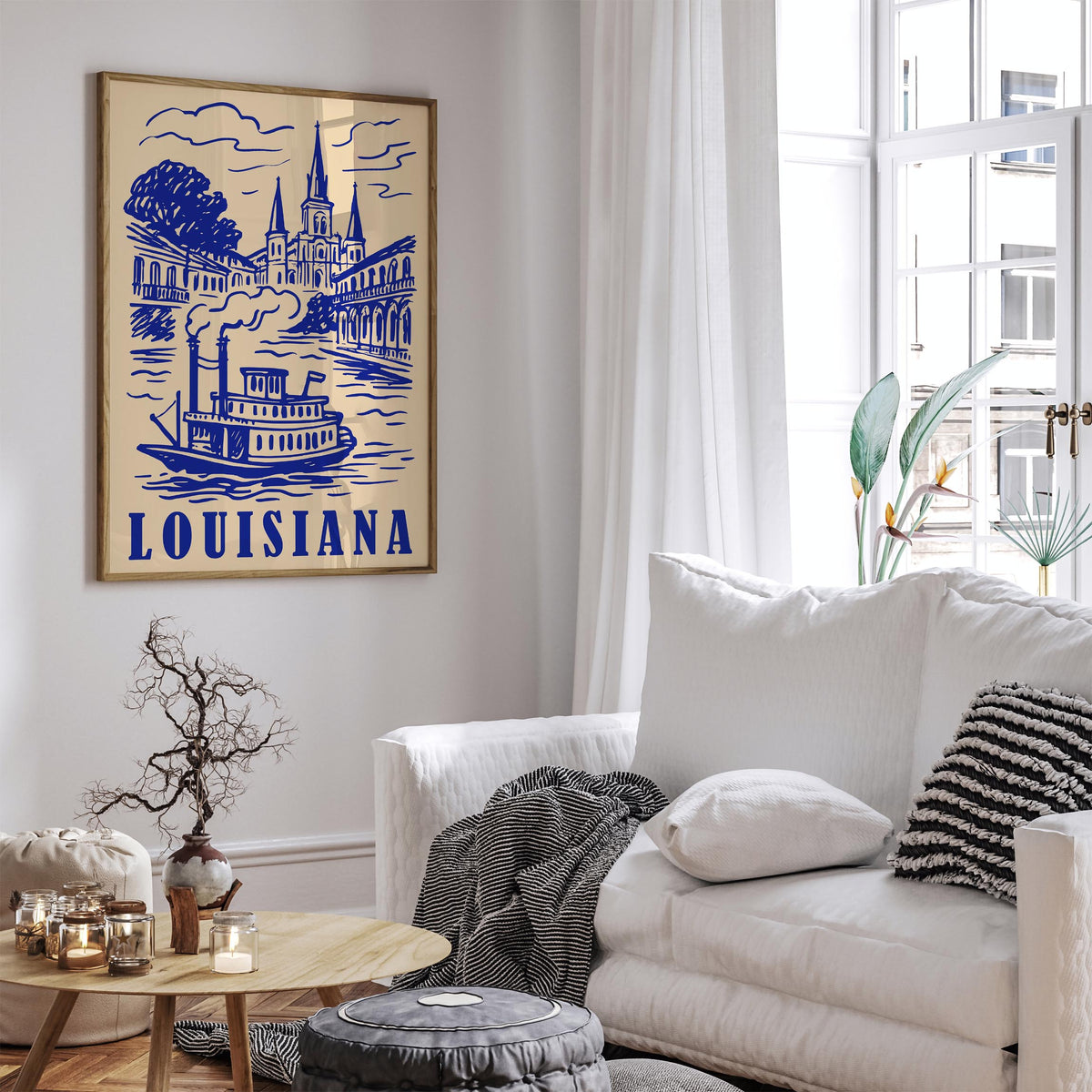 Louisiana Travel Poster