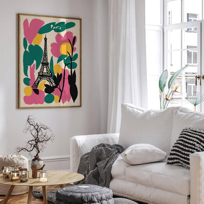 Paris Modern Art Print