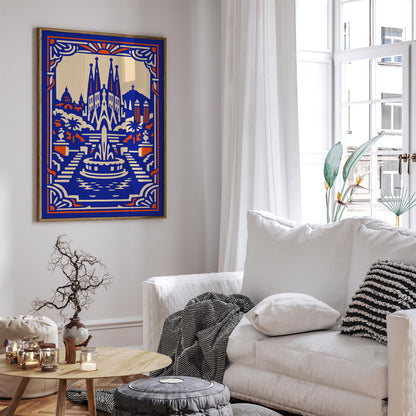 Sagrada Familia Barcelona Poster