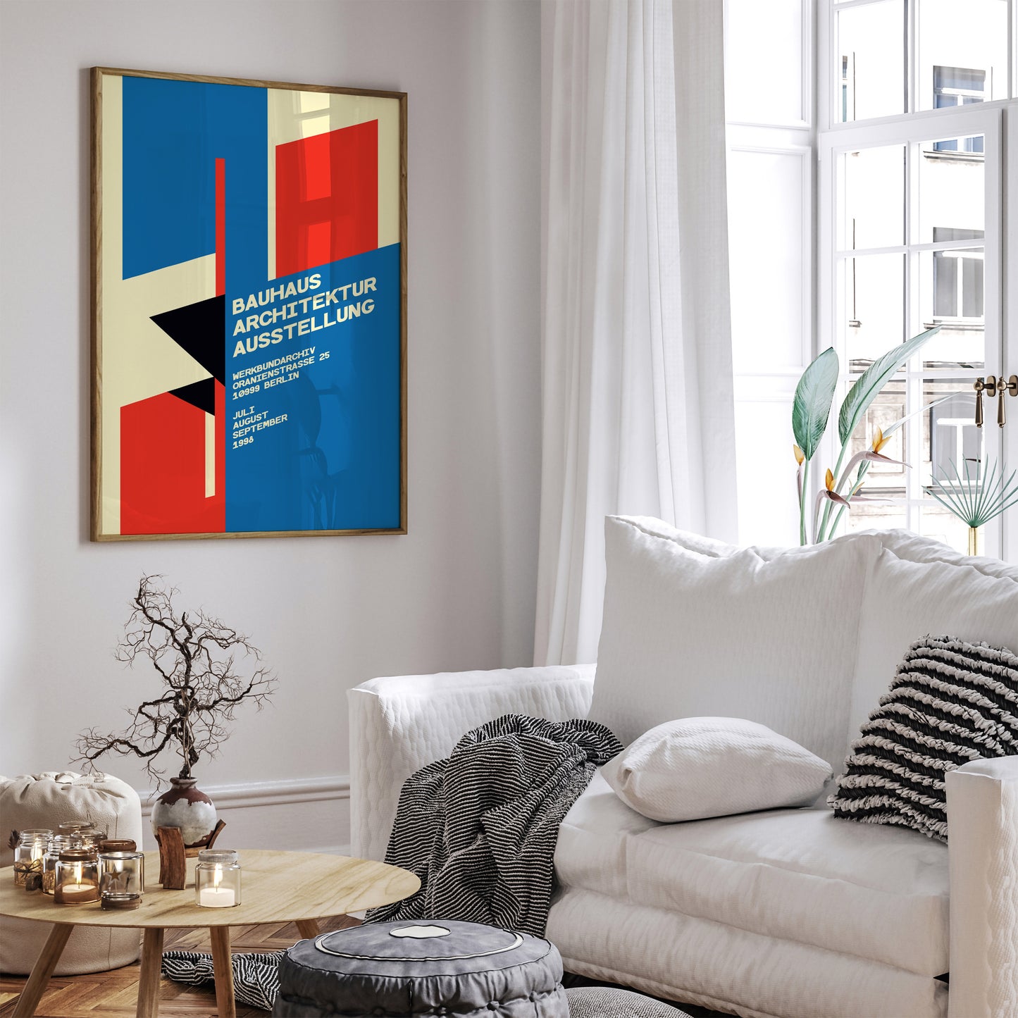 Bauhaus Architektur Ausstellung Art Print