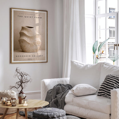 Scandinavian Sculpture Exhibition Poster