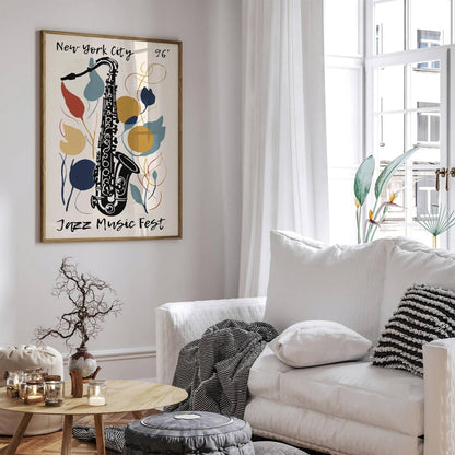 New York City Jazz Music Festival Print