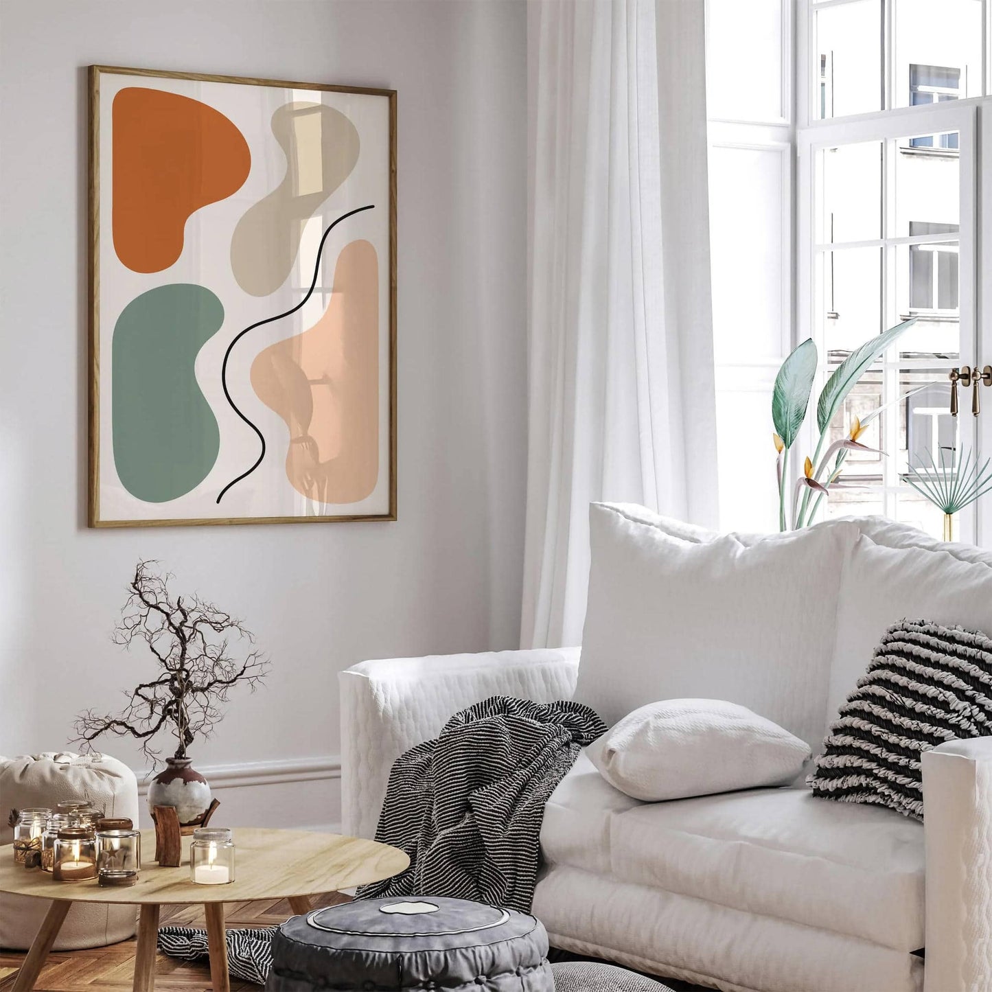 Aesthetic Abstract Wall Art 2025