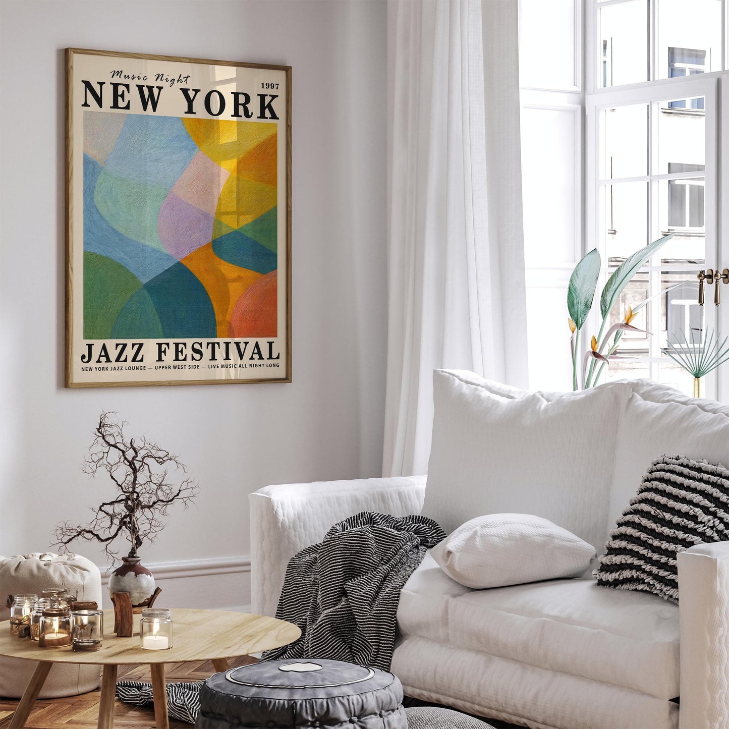New York City Jazz Festival Poster - Music Wall Art