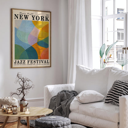 New York City Jazz Festival Poster - Music Wall Art