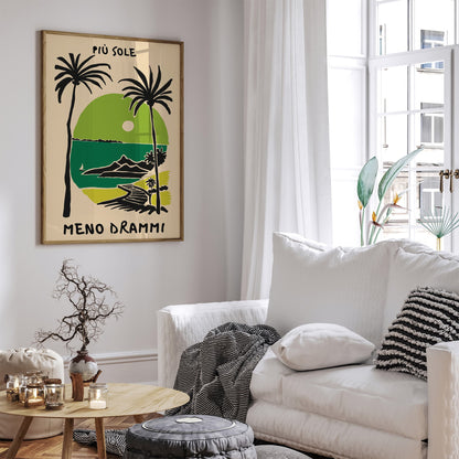 PIÙ SOLE, MENO DRAMMI Poster
