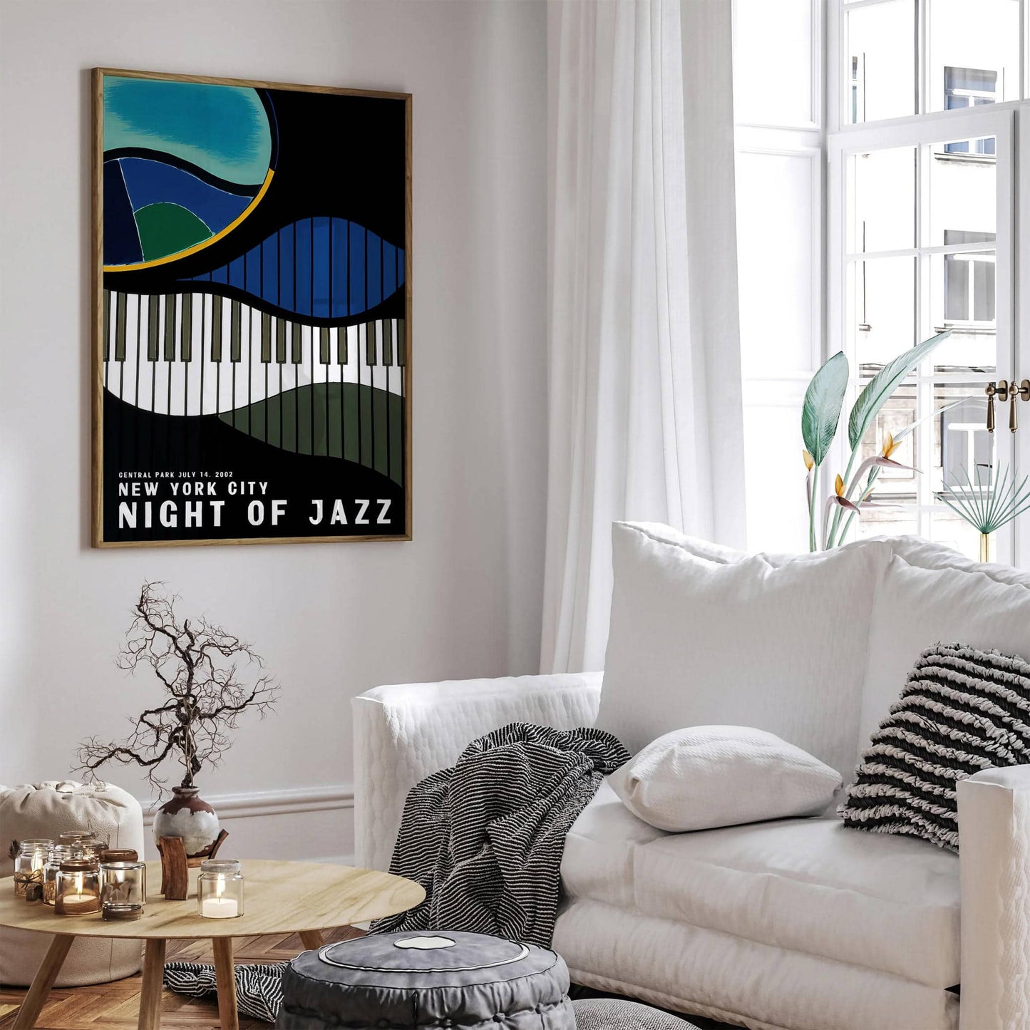 NYC Night of Jazz Retro Poster - HypeSheriff