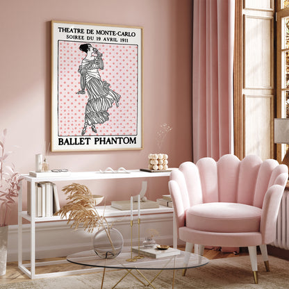 Ballet Phantom Vintage Poster