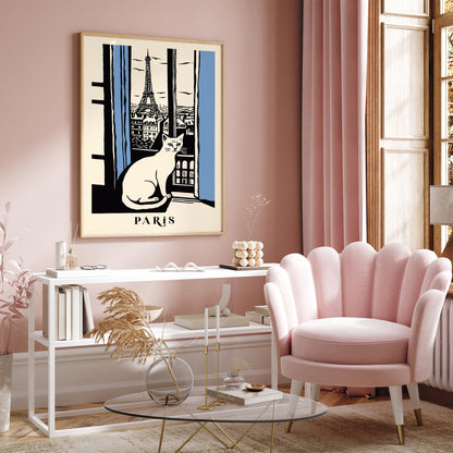 Cat in Paris Poster