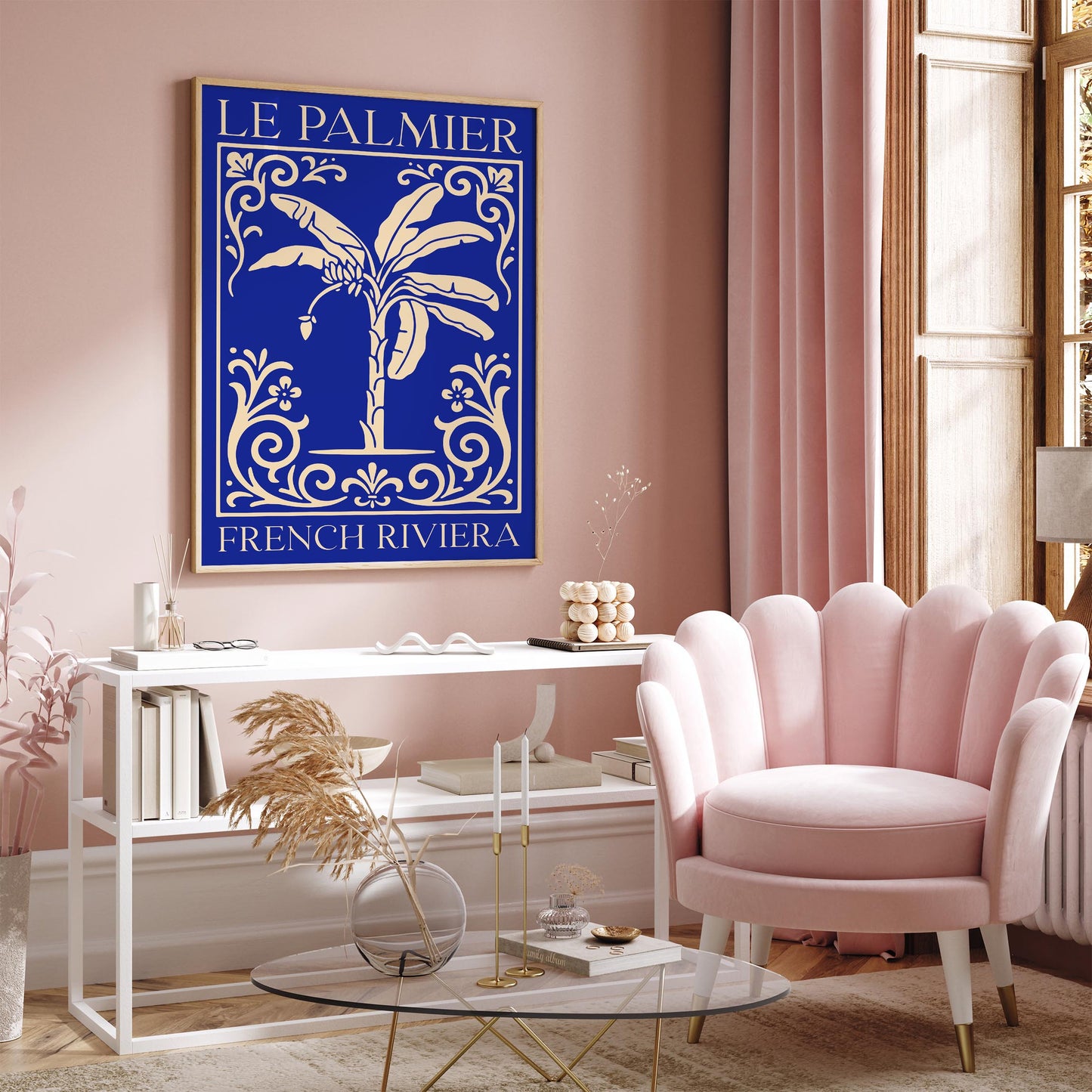 Le Palmier Poster
