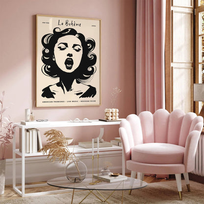 La Bohème Puccini Opera NYC Art Print