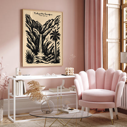 Tahquitz Canyon Poster - Palm Springs Wall Art