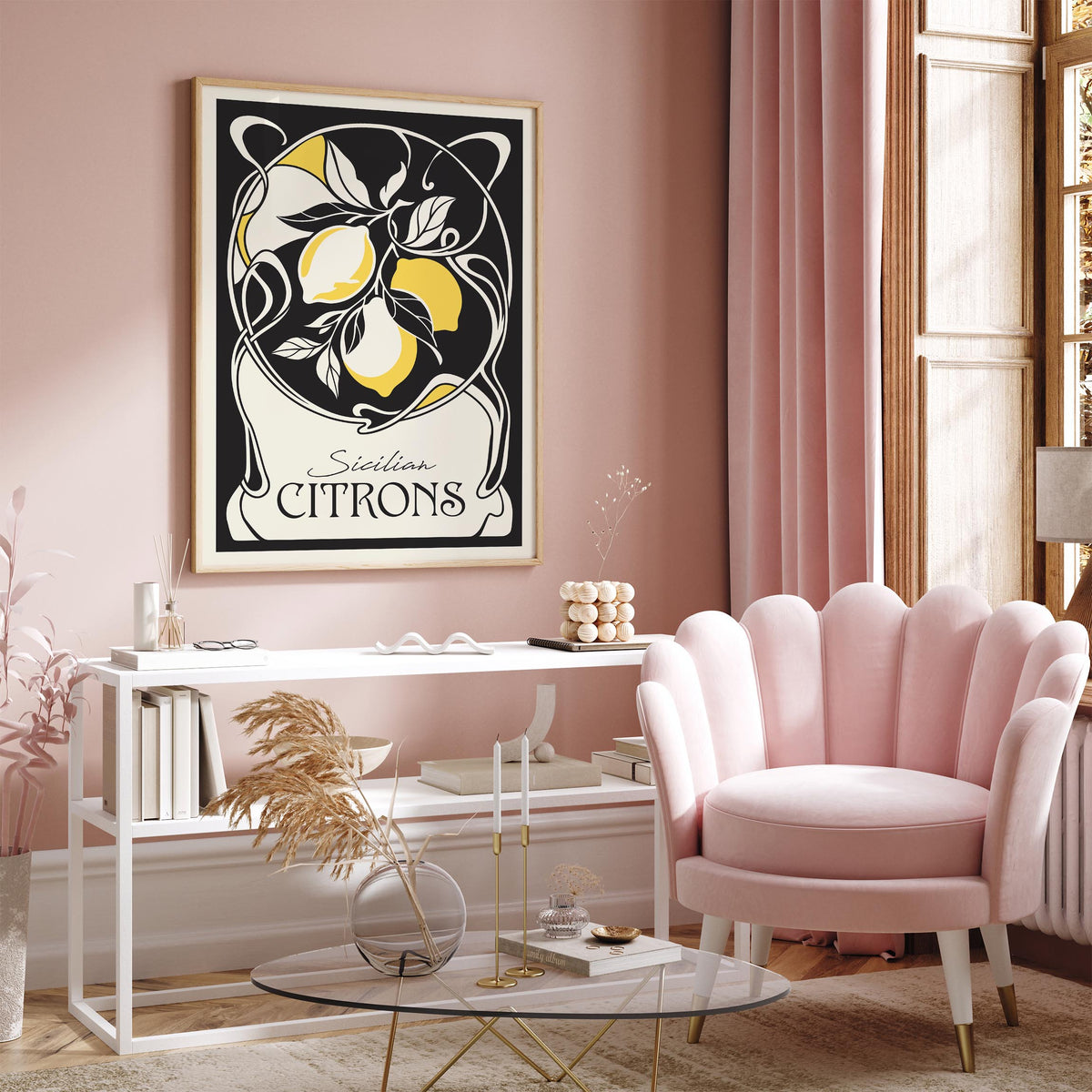 Sicilian Lemon Poster