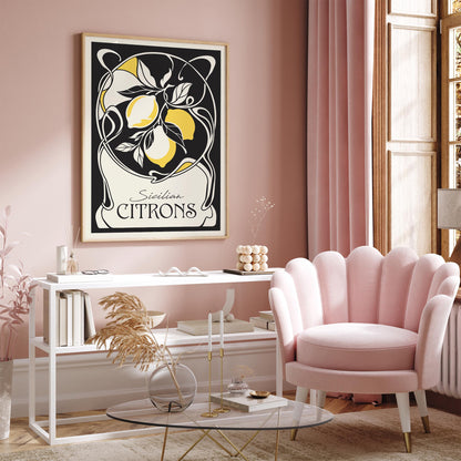 Sicilian Lemon Poster