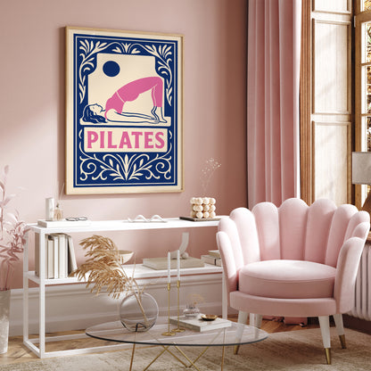 Pilates Wall Art Print 2026